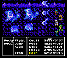 Dark Paladin Cecil shocks enemies with holy power